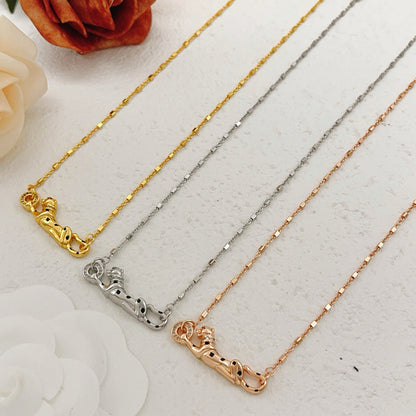 [✨ROSE💎]PANTHERE FULL DIAMOND NECKLACE