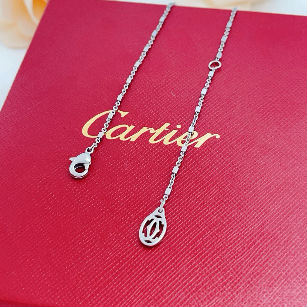 [✨ROSE💎]PANTHERE FULL DIAMOND NECKLACE