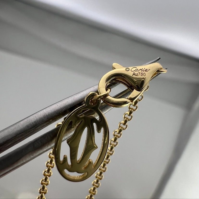 [✨ROSE💎]PANTHERE FULL DIAMOND NECKLACE
