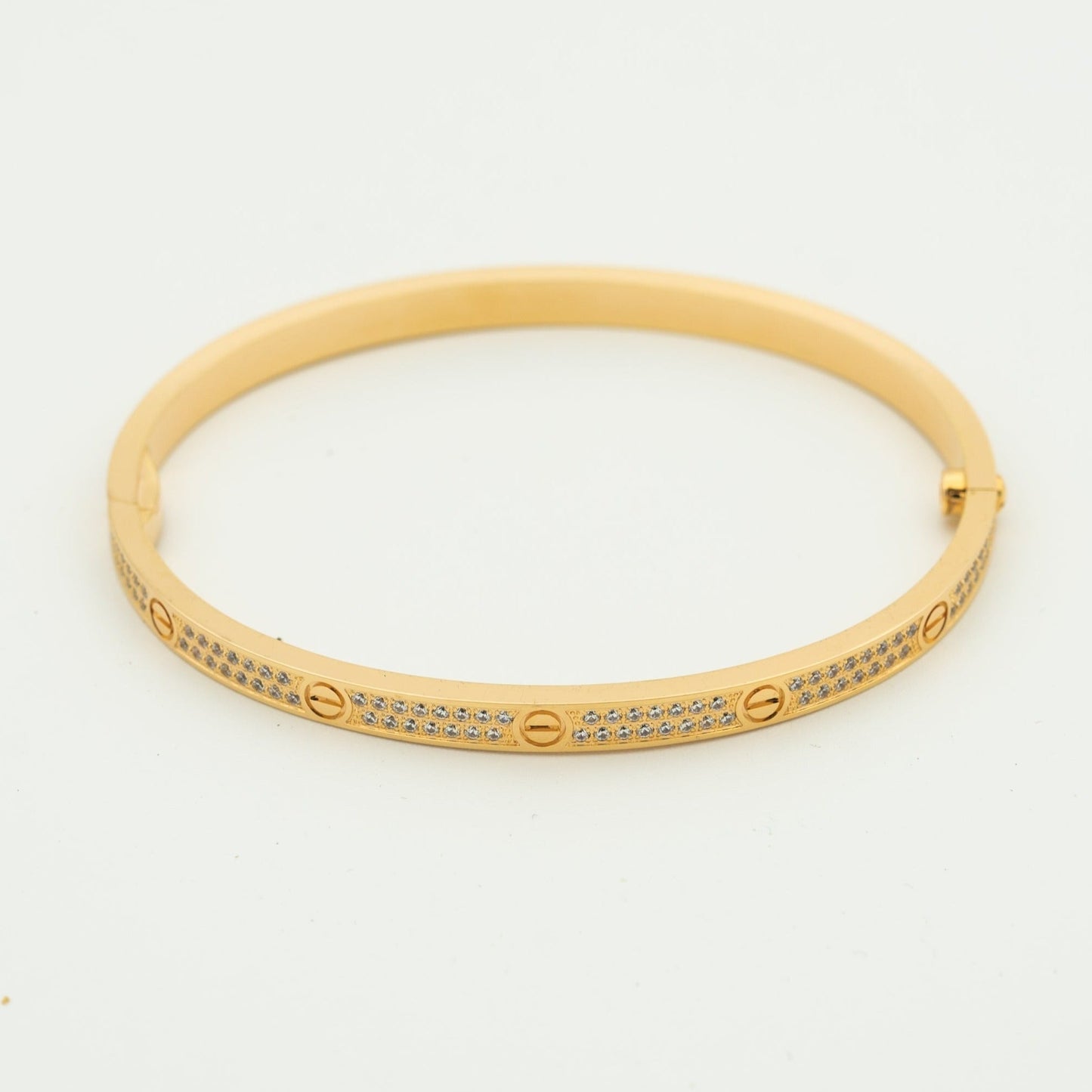[✨ROSE💎]LOVE BRACELET 3.65MM DIAMOND-PAVED