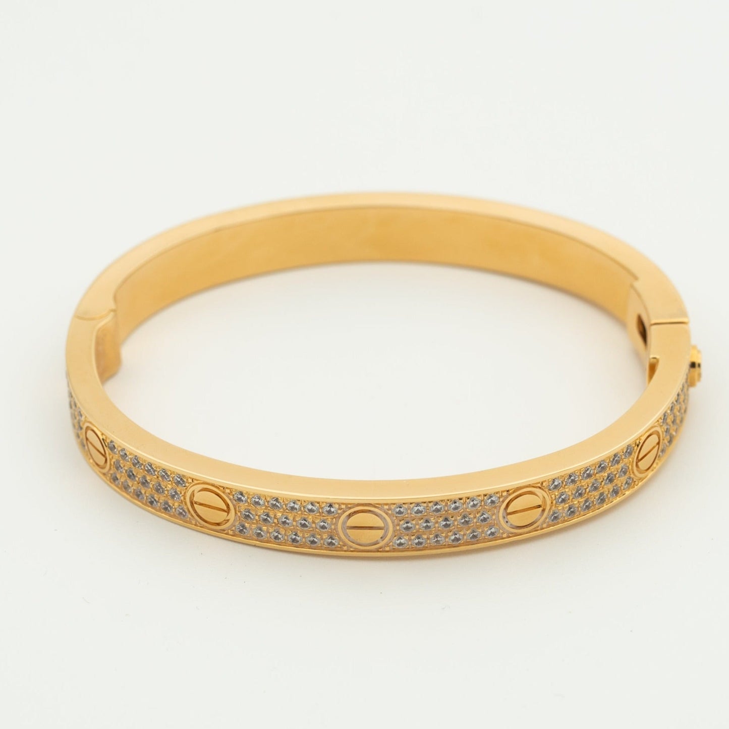 [✨ROSE💎]LOVE BRACELET 6.1MM DIAMOND-PAVED