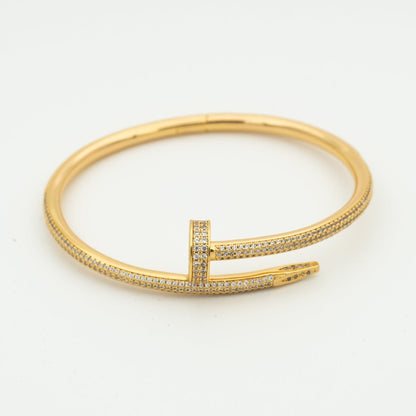[✨ROSE💎]JUSTE BRACELET 3.5MM ALL DIAMONDS
