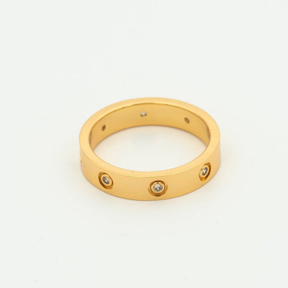 [✨ROSE💎]LOVE RING 3.6MM 8 DIAMONDS