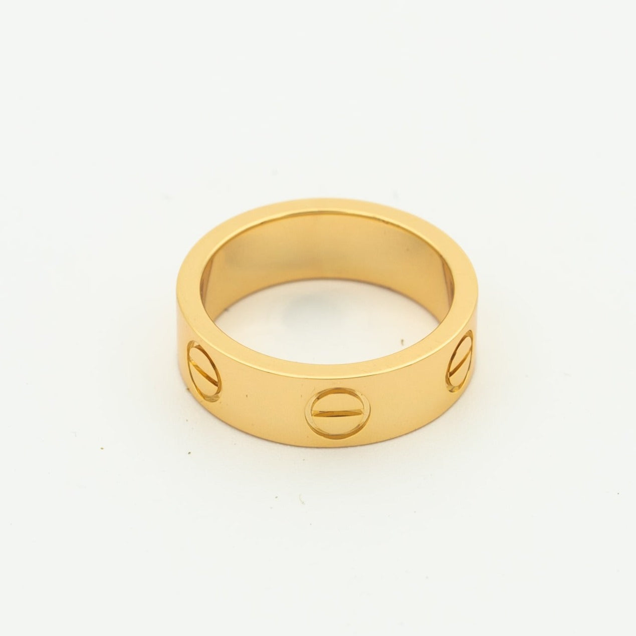 [✨ROSE💎]LOVE RING 5.5MM NO DIAMOND