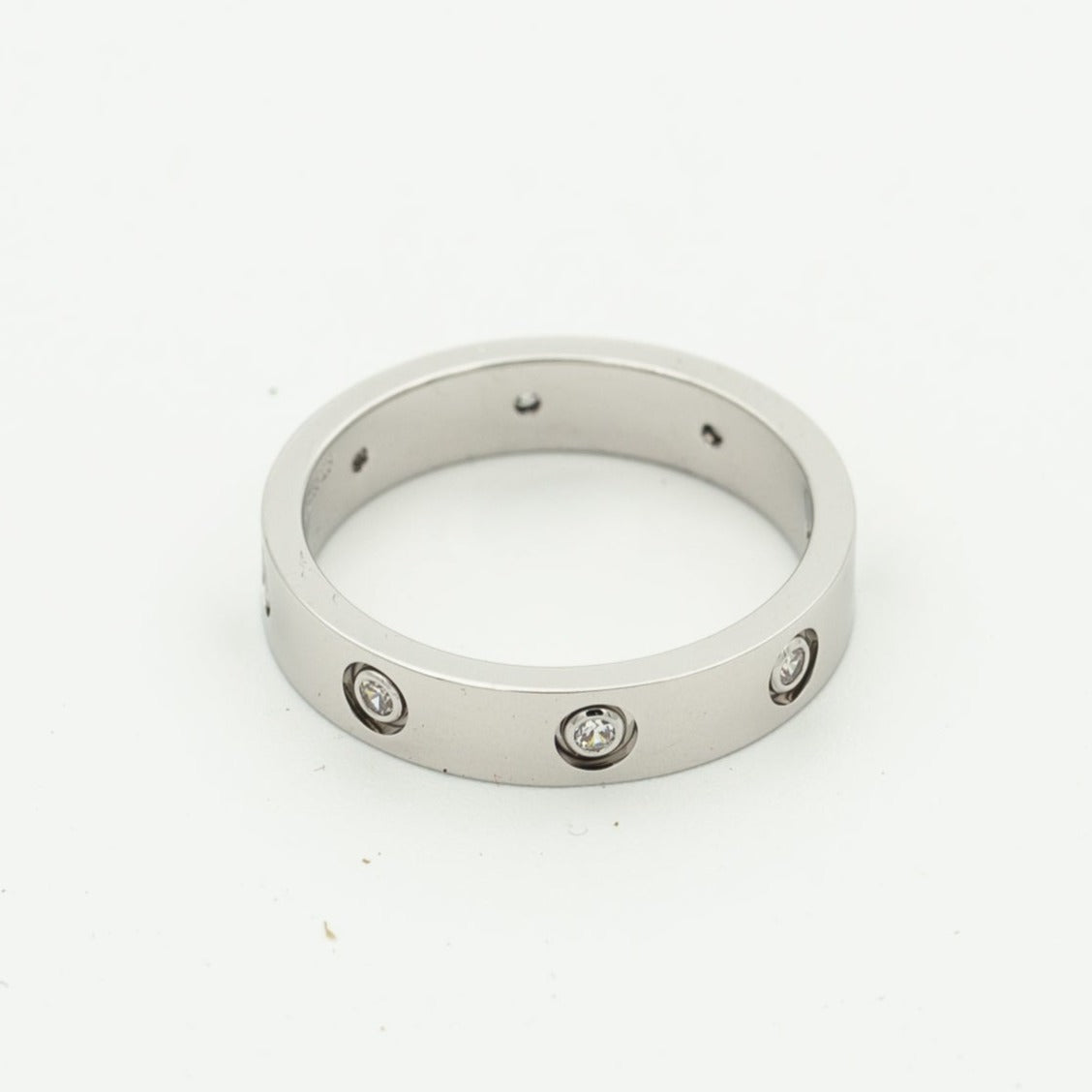 [✨ROSE💎]LOVE RING 3.6MM 8 DIAMONDS