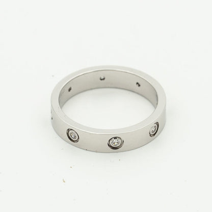 [✨ROSE💎]LOVE RING 3.6MM 8 DIAMONDS