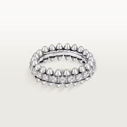 [✨ROSE💎]CLASH 6.4MM SMALL FULL DIAMOND RING