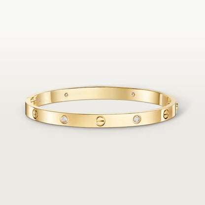 [✨ROSE💎]LOVE BRACELET 4.8MM 4 DIAMONDS