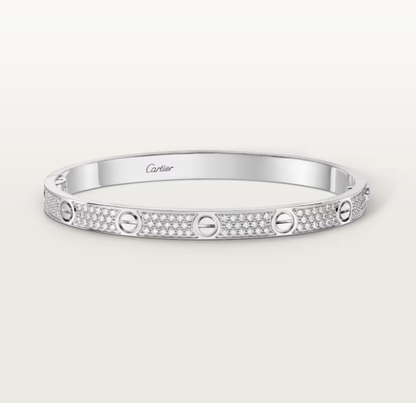 [✨ROSE💎]NEW-LOVE-4.8MM-Width Diamond-Studded Bracelet