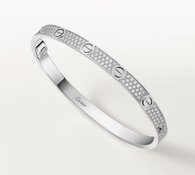 [✨ROSE💎]NEW-LOVE-4.8MM-Width Diamond-Studded Bracelet