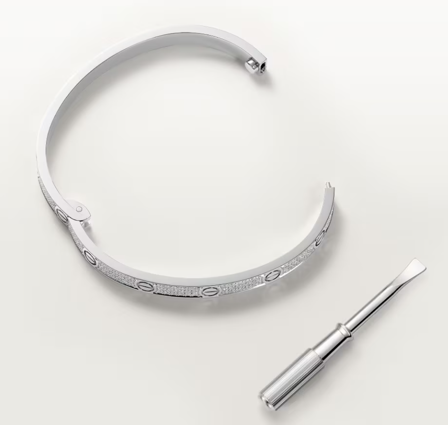 [✨ROSE💎]NEW-LOVE-4.8MM-Width Diamond-Studded Bracelet