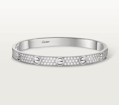 [✨ROSE💎]NEW-LOVE-6.1MM-Width Diamond-Studded Bracelet