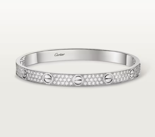 [✨ROSE💎]NEW-LOVE-6.1MM-Width Diamond-Studded Bracelet
