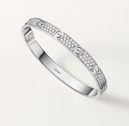 [✨ROSE💎]NEW-LOVE-6.1MM-Width Diamond-Studded Bracelet