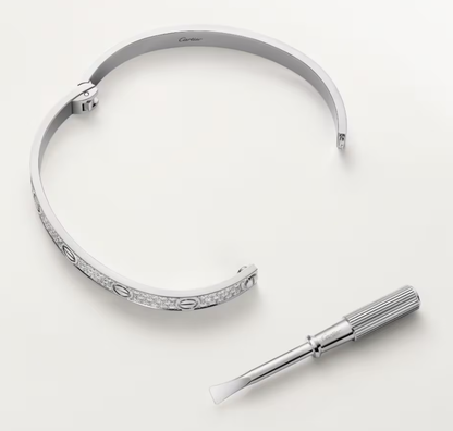 [✨ROSE💎]NEW-LOVE-6.1MM-Width Diamond-Studded Bracelet