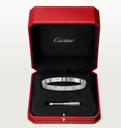 [✨ROSE💎]NEW-LOVE-6.1MM-Width Diamond-Studded Bracelet