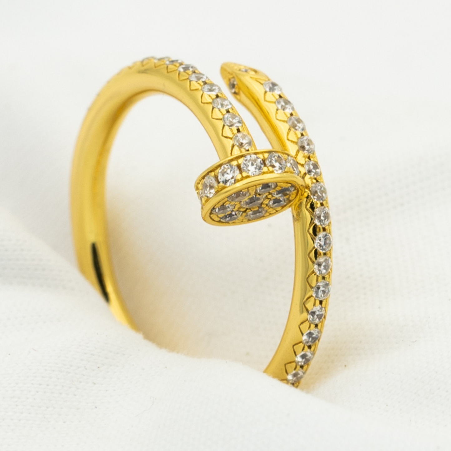 [✨ROSE💎]JUSTE RING 1.8MM GOLD DIAMONDS