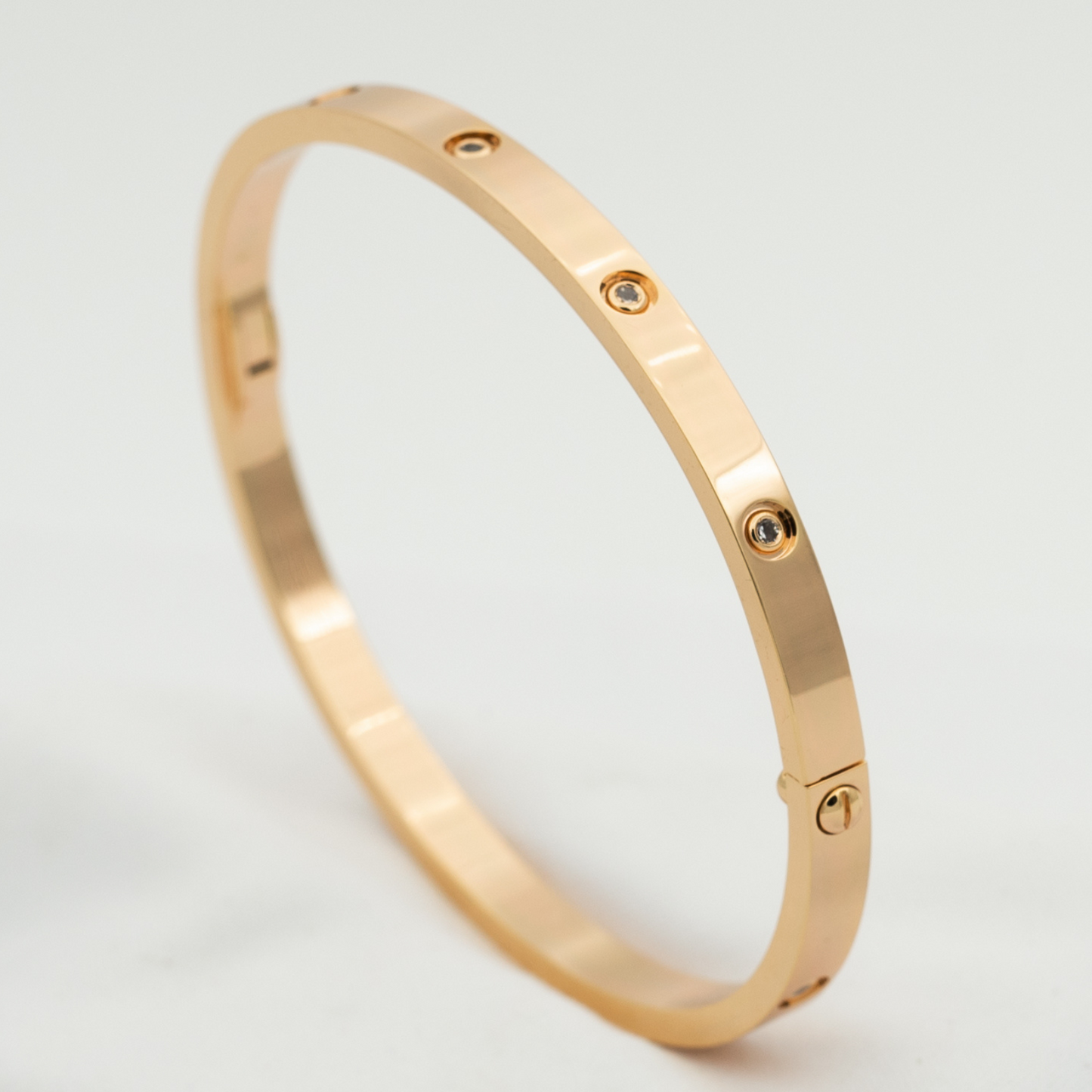 [✨ROSE💎]LOVE BRACELET 3.65MM 10 DIAMONDS