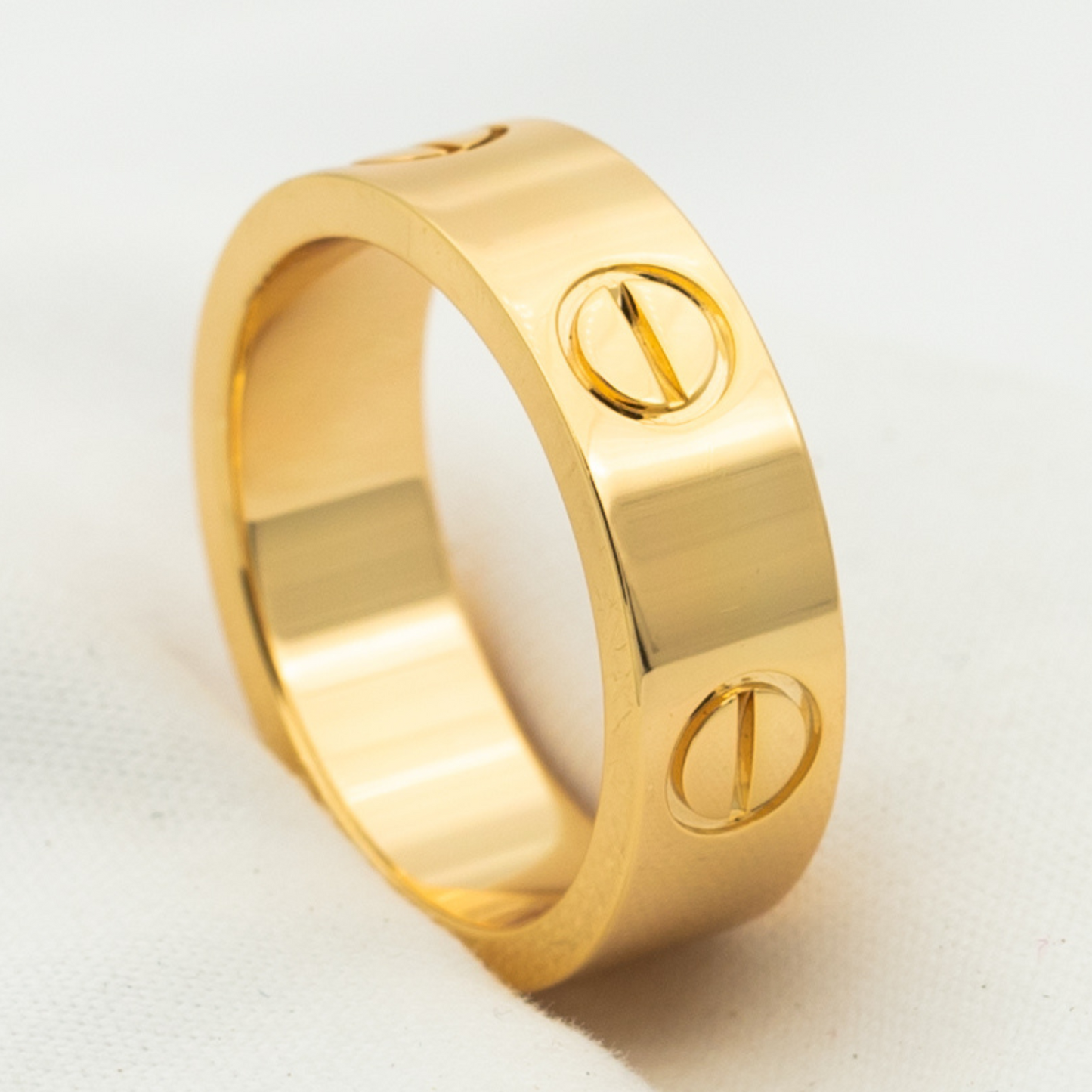 [✨ROSE💎]LOVE RING 5.5MM NO DIAMOND