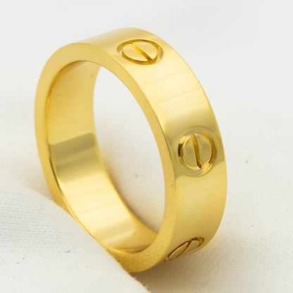 [✨ROSE💎]LOVE RING 5.5MM NO DIAMOND