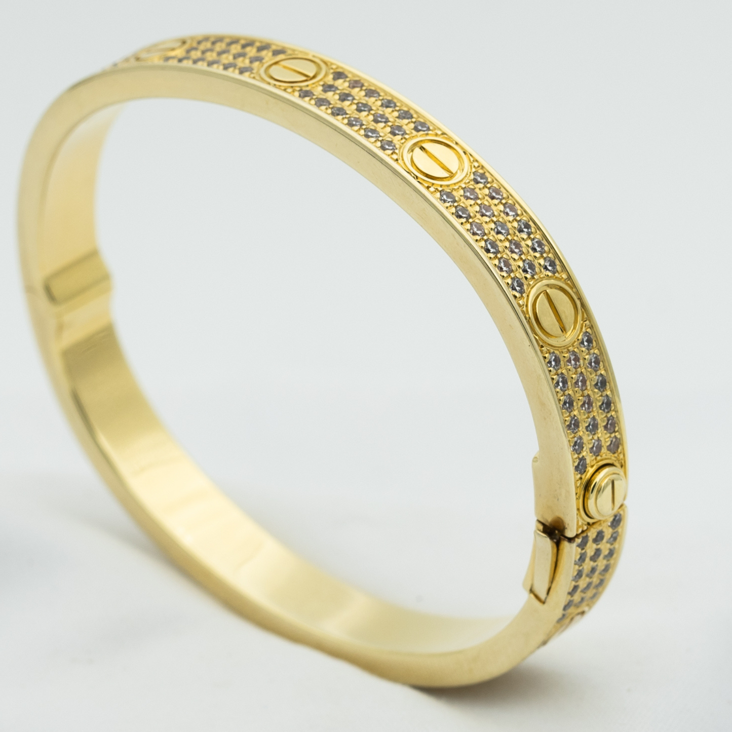 [✨ROSE💎]LOVE BRACELET 6.1MM DIAMOND-PAVED