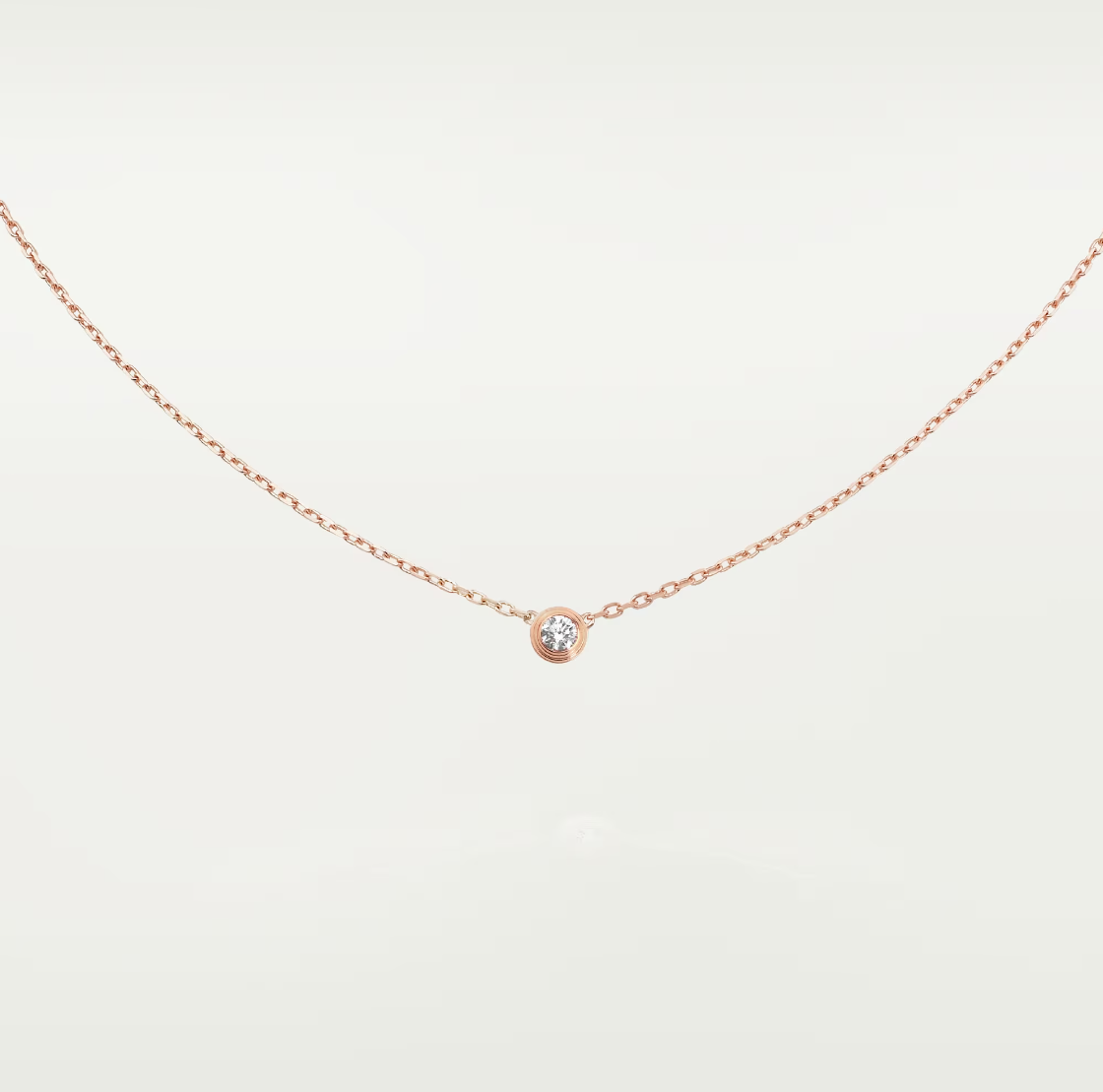 [✨ROSE💎]DAMOUR DIAMOND NECKLACE