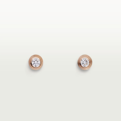 [✨ROSE💎]DAMOUR DIAMOND EARRINGS