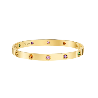 [✨ROSE💎]2026 RAINBOW LOVE BRACELET 6.1MM  10 DIAMONDS