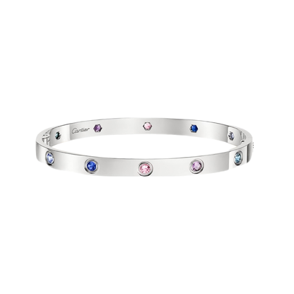 [✨ROSE💎]2026 RAINBOW LOVE BRACELET 6.1MM  10 DIAMONDS