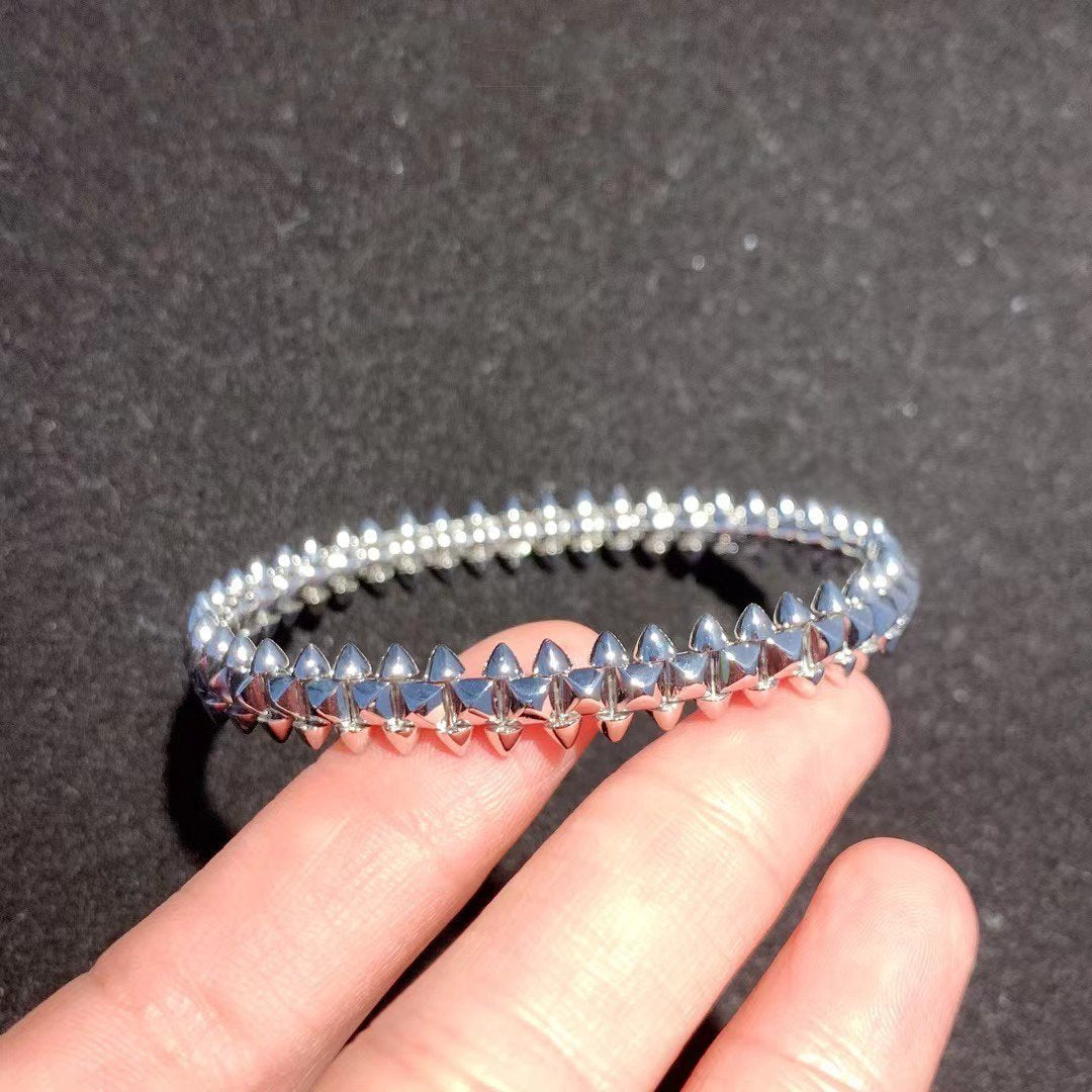 [✨ROSE💎]CLASH SILVER BRACELET