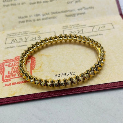 [✨ROSE💎]CLASH GOLD BRACELET