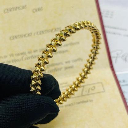[✨ROSE💎]CLASH GOLD BRACELET
