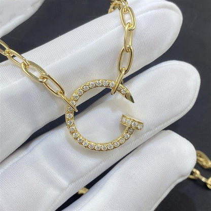 [✨ROSE💎]JUSTE NECKLACE FULL DIAMONDS