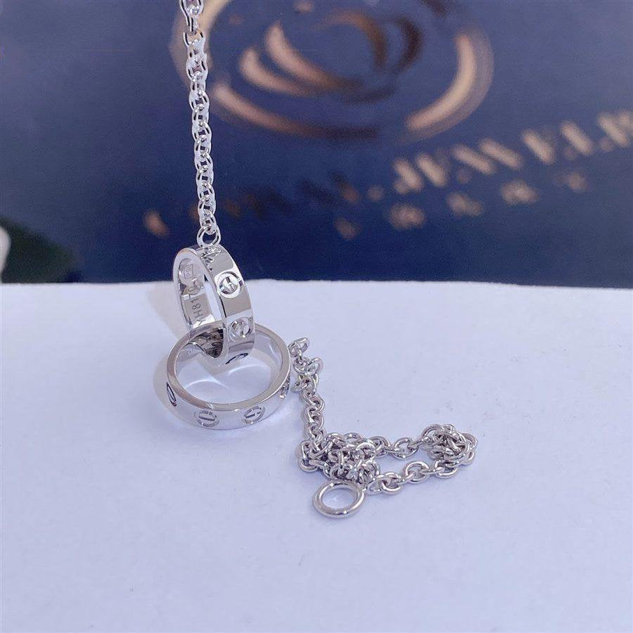 [✨ROSE💎]LOVE BRACELET DOUBLE RING