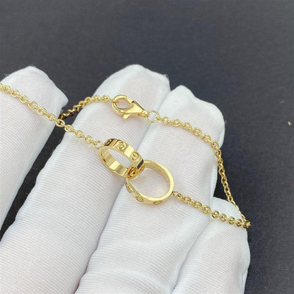 [✨ROSE💎]LOVE BRACELET DOUBLE RING