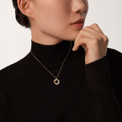 [✨ROSE💎]TRINITY SMALL NECKLACE