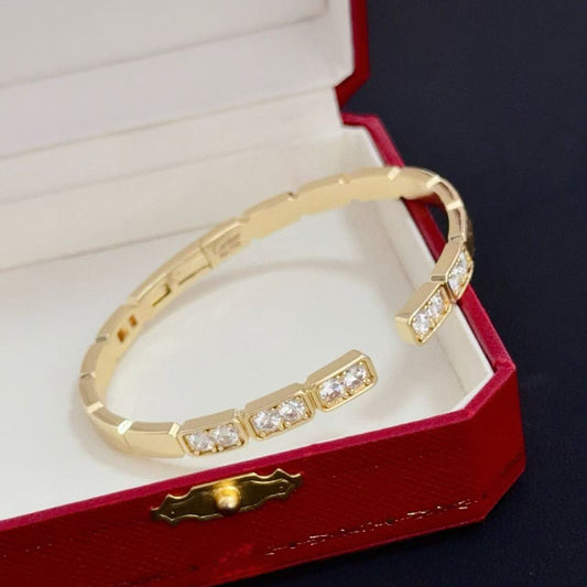 [✨ROSE💎 jewelrys]LOVE DIAMOND OPEN  BRACELET