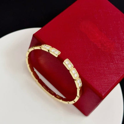 [✨ROSE💎 jewelrys]LOVE DIAMOND OPEN  BRACELET