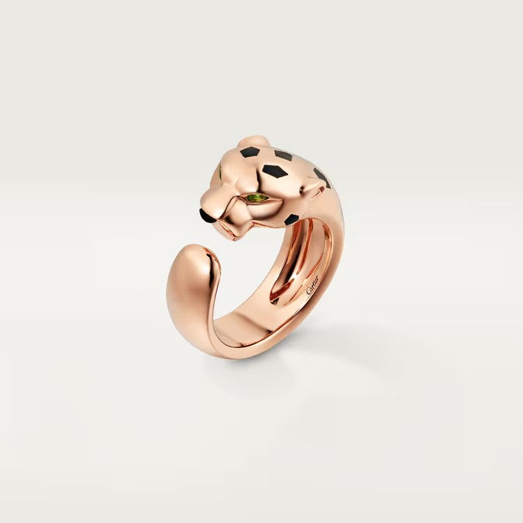 [✨ROSE💎]PANTHERE SPOTTED MEDIUM RING
