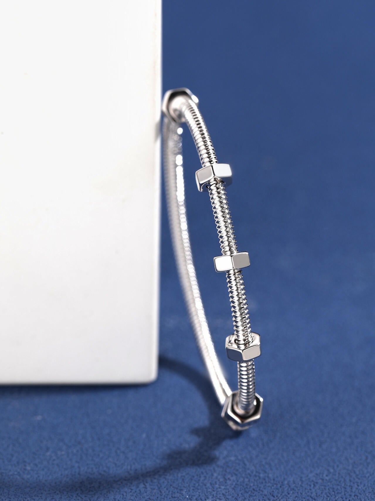 [✨ROSE💎 jewelrys]CT THREADED BRACELET