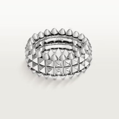 [✨ROSE💎]CLASH 9.2MM DOUBLE ROW RING