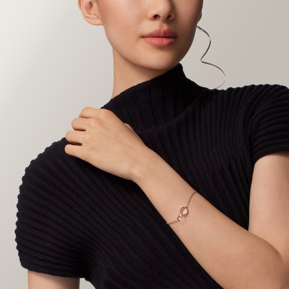 [✨ROSE💎]LOVE BRACELET DOUBLE RING