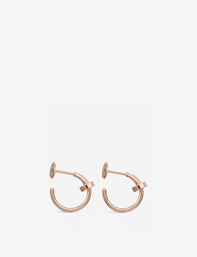 [✨ROSE💎]JUSTE EARRINGS PINK GOLD