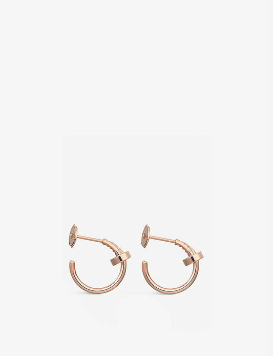 [✨ROSE💎]JUSTE EARRINGS PINK GOLD