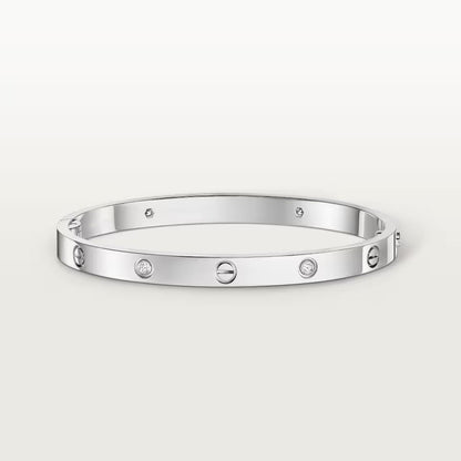 [✨ROSE💎]LOVE BRACELET 4.8MM 4 DIAMONDS