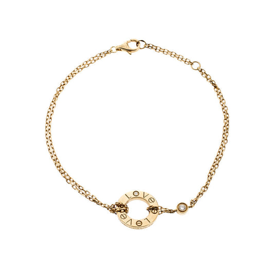 [✨ROSE💎]LOVE BRACELET 2 DIAMOND