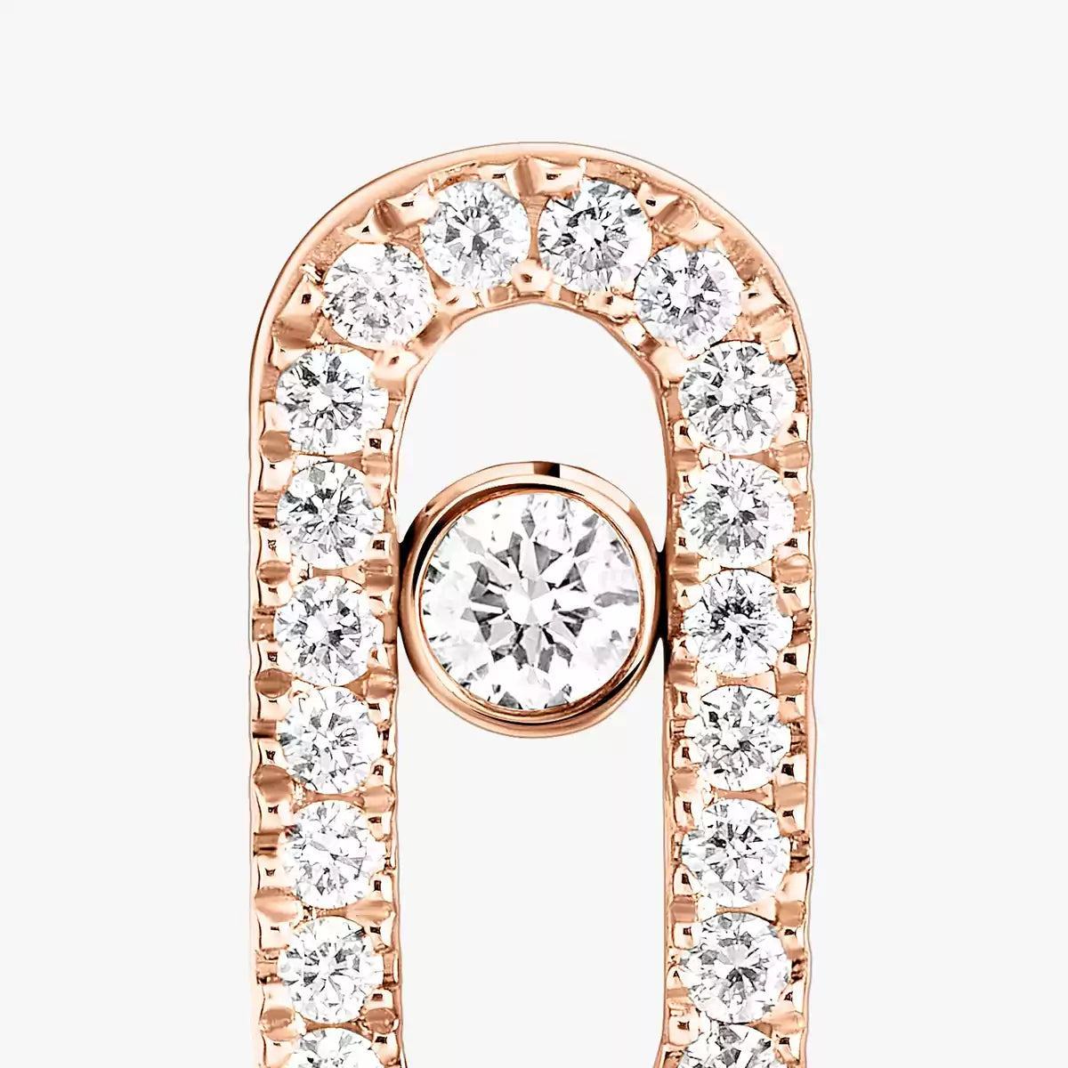 [✨ROSE💎]Move Uno Diamond Earrings