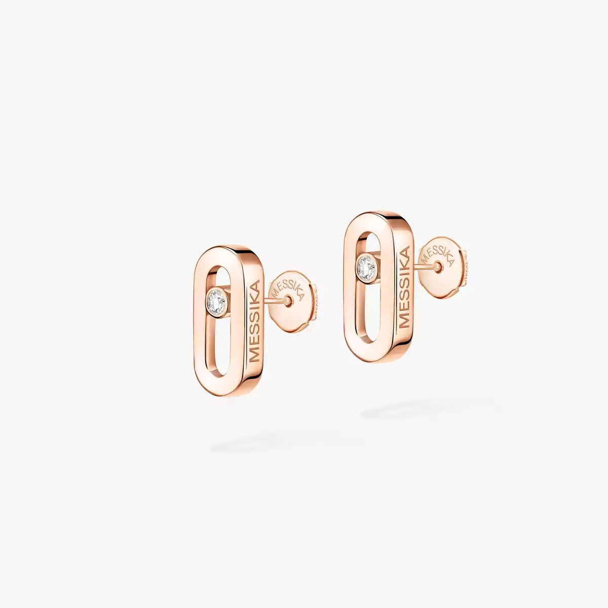 [✨ROSE💎]Move Uno Diamond Stud Earrings