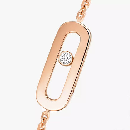 [✨ROSE💎]Move Uno Diamond Bracelet
