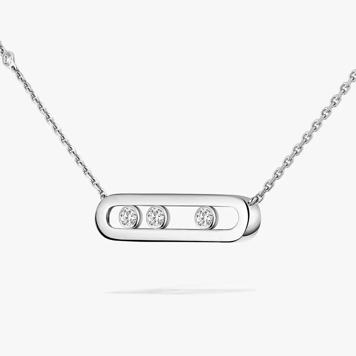 [✨ROSE💎] Baby Move Gold Diamond Necklace